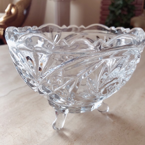 Crystal Bowl Candy Dish - Picture 1 of 6